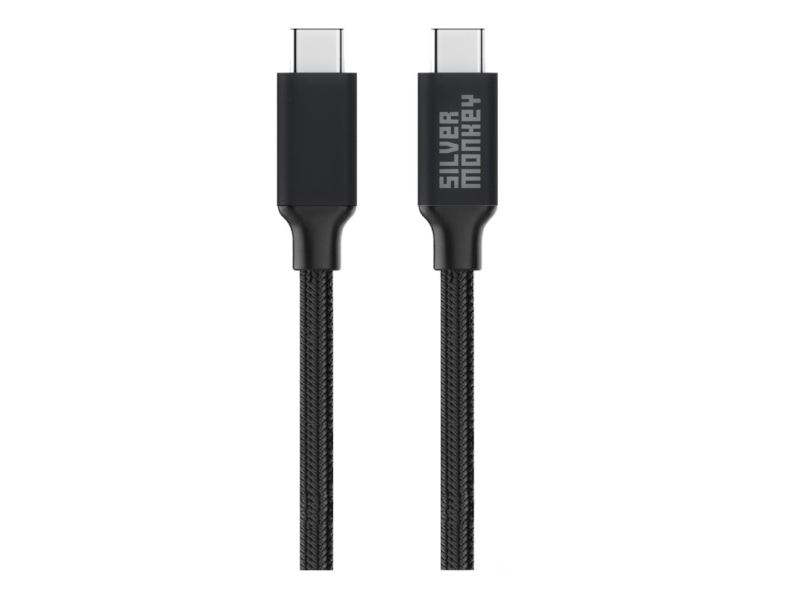 Silver Monkey Kabel USB-C 3.0 100W 2 m B